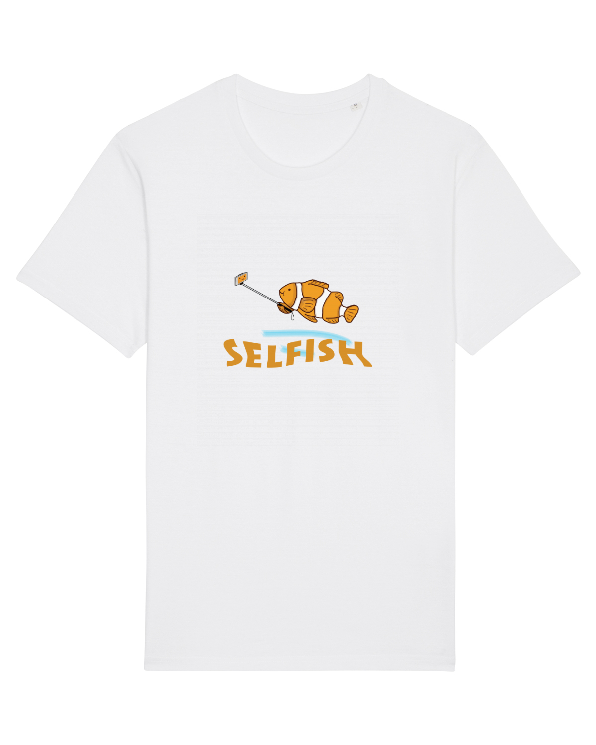 Tricou mânecă scurtă Unisex Rocker White