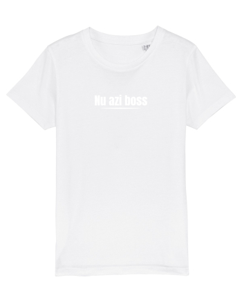Nu azi boss White