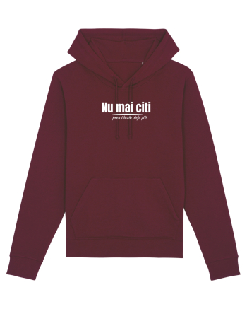 Nu mai citi  Burgundy