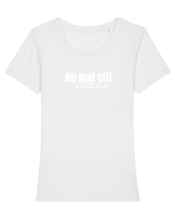 Nu mai citi  White