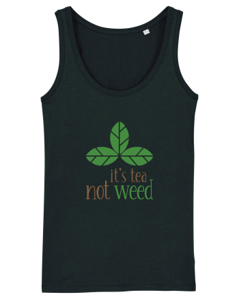 Tea, Not Weed Black