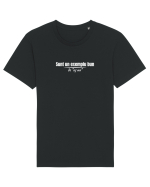 Sunt un exemplu bun Tricou mânecă scurtă Unisex Rocker