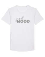 Good mood Tricou mânecă scurtă guler larg Bărbat Skater