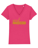 Good mood Tricou mânecă scurtă guler V Damă Evoker