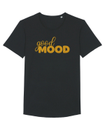 Good mood Tricou mânecă scurtă guler larg Bărbat Skater