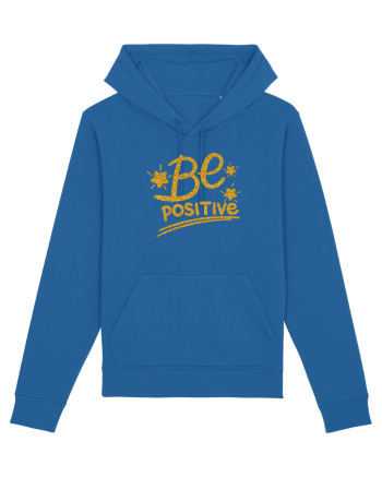 Be positive  Royal Blue
