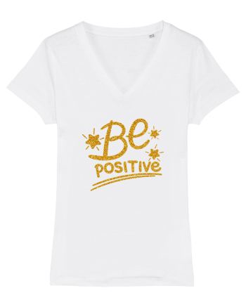 Be positive  White