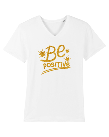 Be positive  White