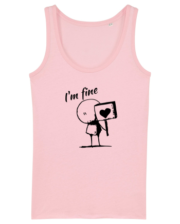 I'm fine  Cotton Pink