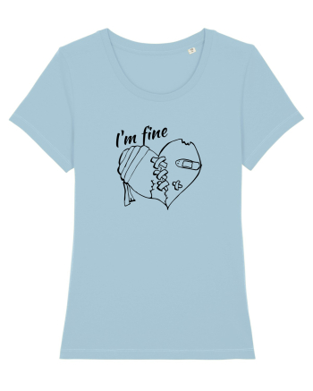 I'm fine  Sky Blue