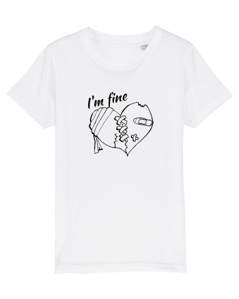 I'm fine  White