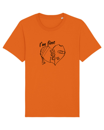 I'm fine  Bright Orange