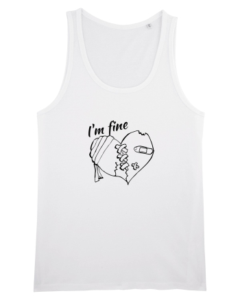 I'm fine  White