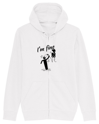 I'm fine  White