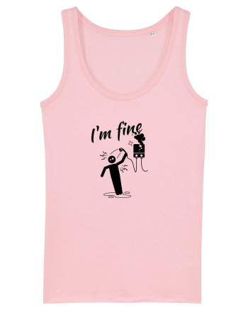 I'm fine  Cotton Pink