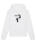 I'm fine  Hanorac Unisex Drummer