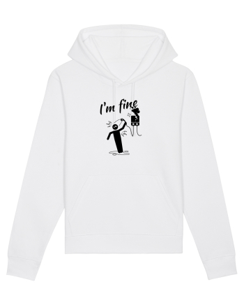 I'm fine  White