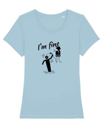 I'm fine  Sky Blue