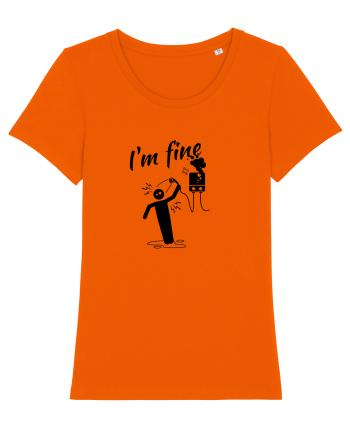 I'm fine  Bright Orange