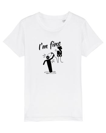 I'm fine  White
