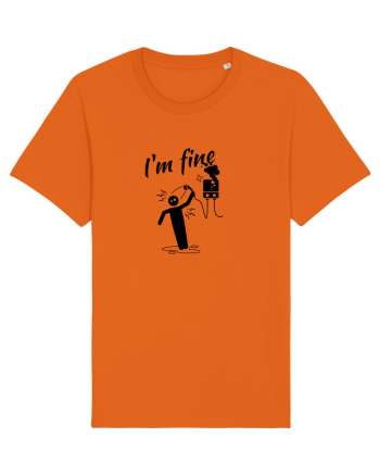I'm fine  Bright Orange
