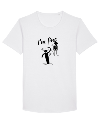 I'm fine  White