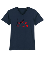 Lover Tricou mânecă scurtă guler V Bărbat Presenter