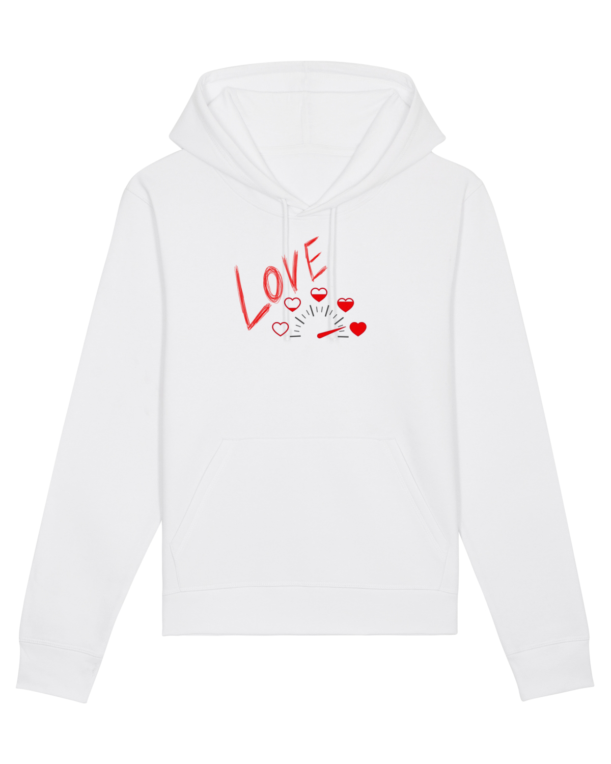 Hanorac Unisex Drummer White