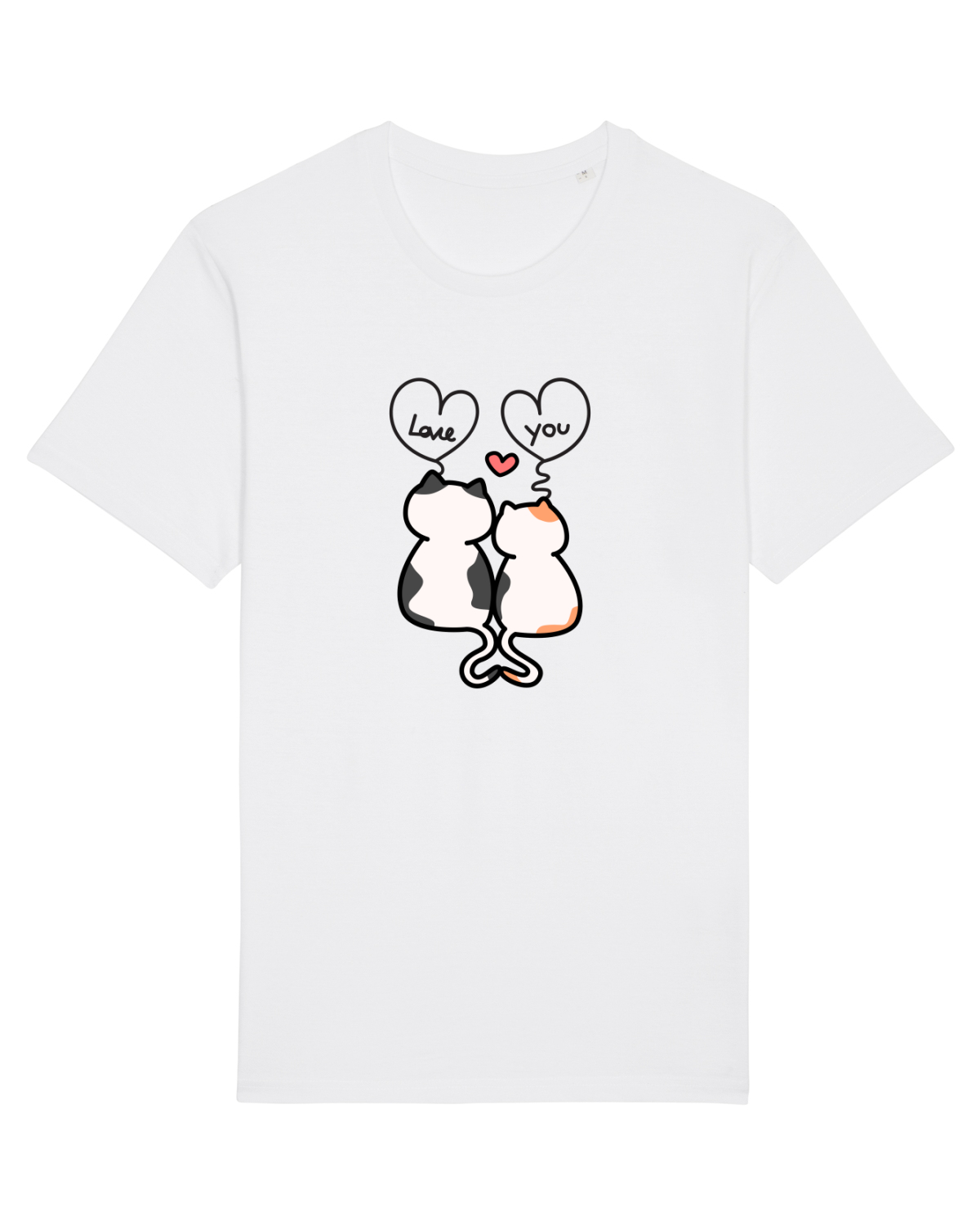 Tricou mânecă scurtă Unisex Rocker White