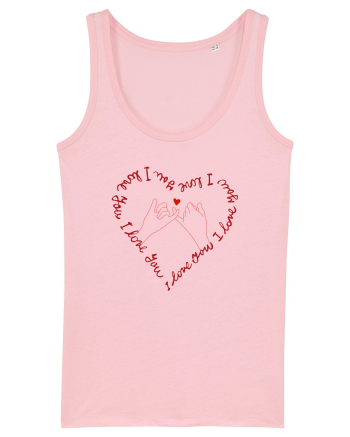 I love you Cotton Pink