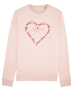 I love you Bluză mânecă lungă Unisex Rise