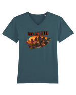 Los Angeles  Tricou mânecă scurtă guler V Bărbat Presenter