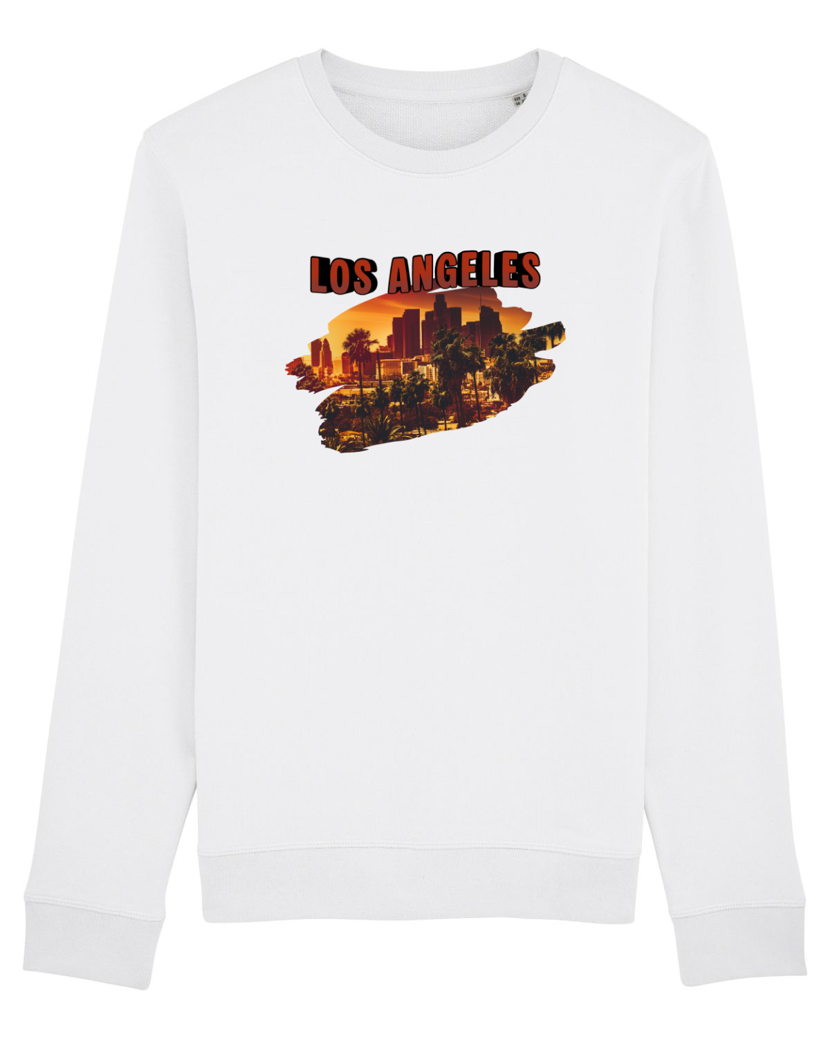 Bluză mânecă lungă Unisex Rise White