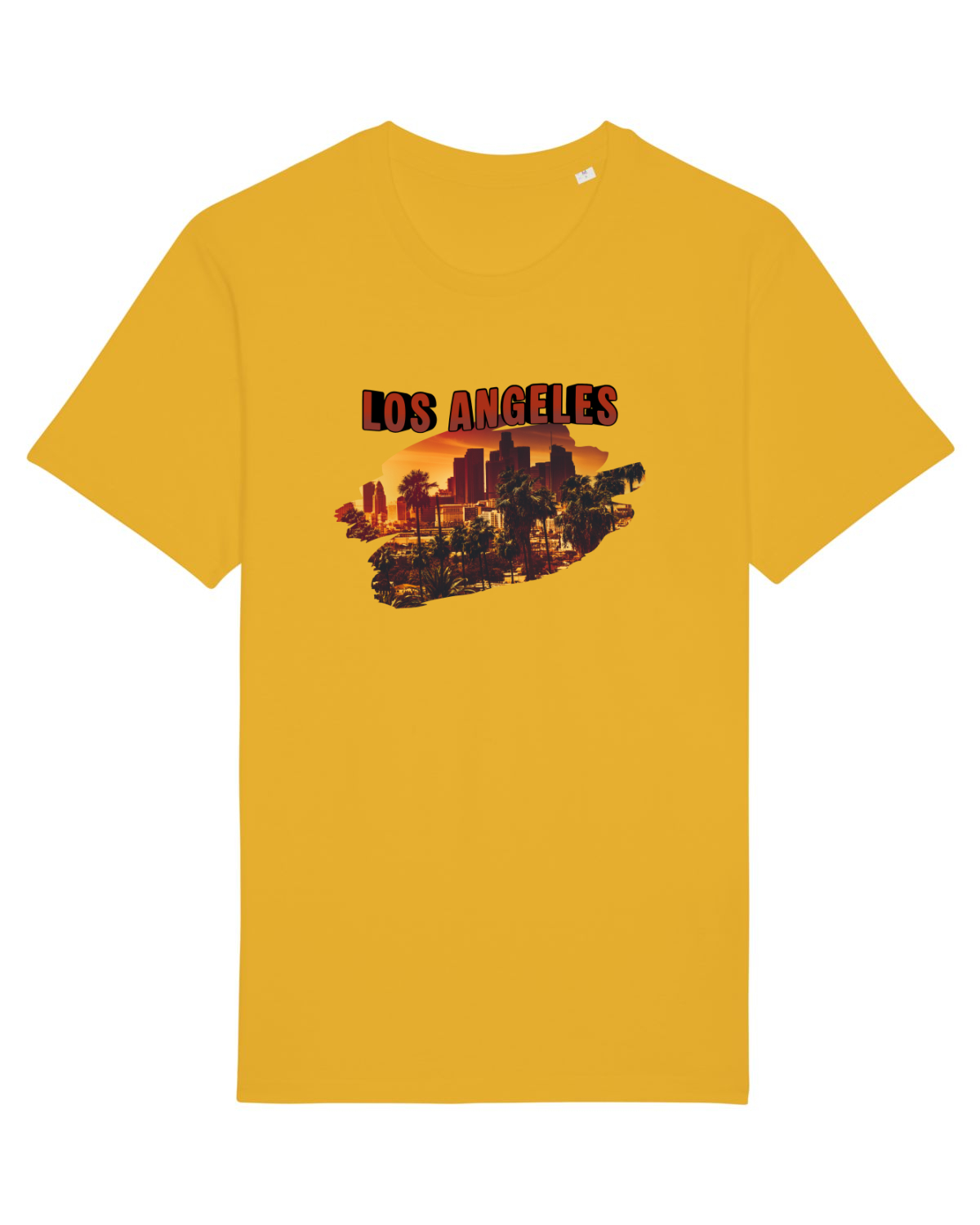 Tricou mânecă scurtă Unisex Rocker Spectra Yellow