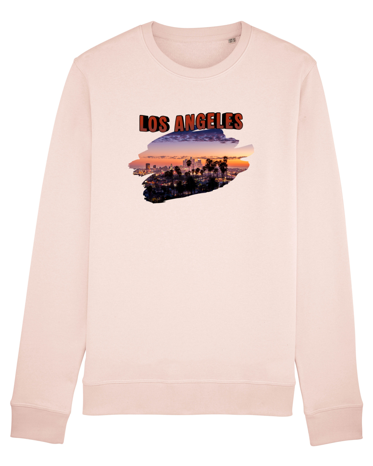 Bluză mânecă lungă Unisex Rise Candy Pink
