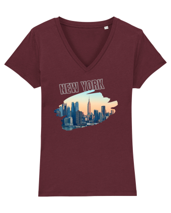 New York  Burgundy