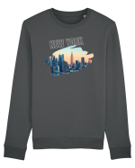 New York  Bluză mânecă lungă Unisex Rise