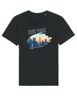 New York  Tricou mânecă scurtă Unisex Rocker