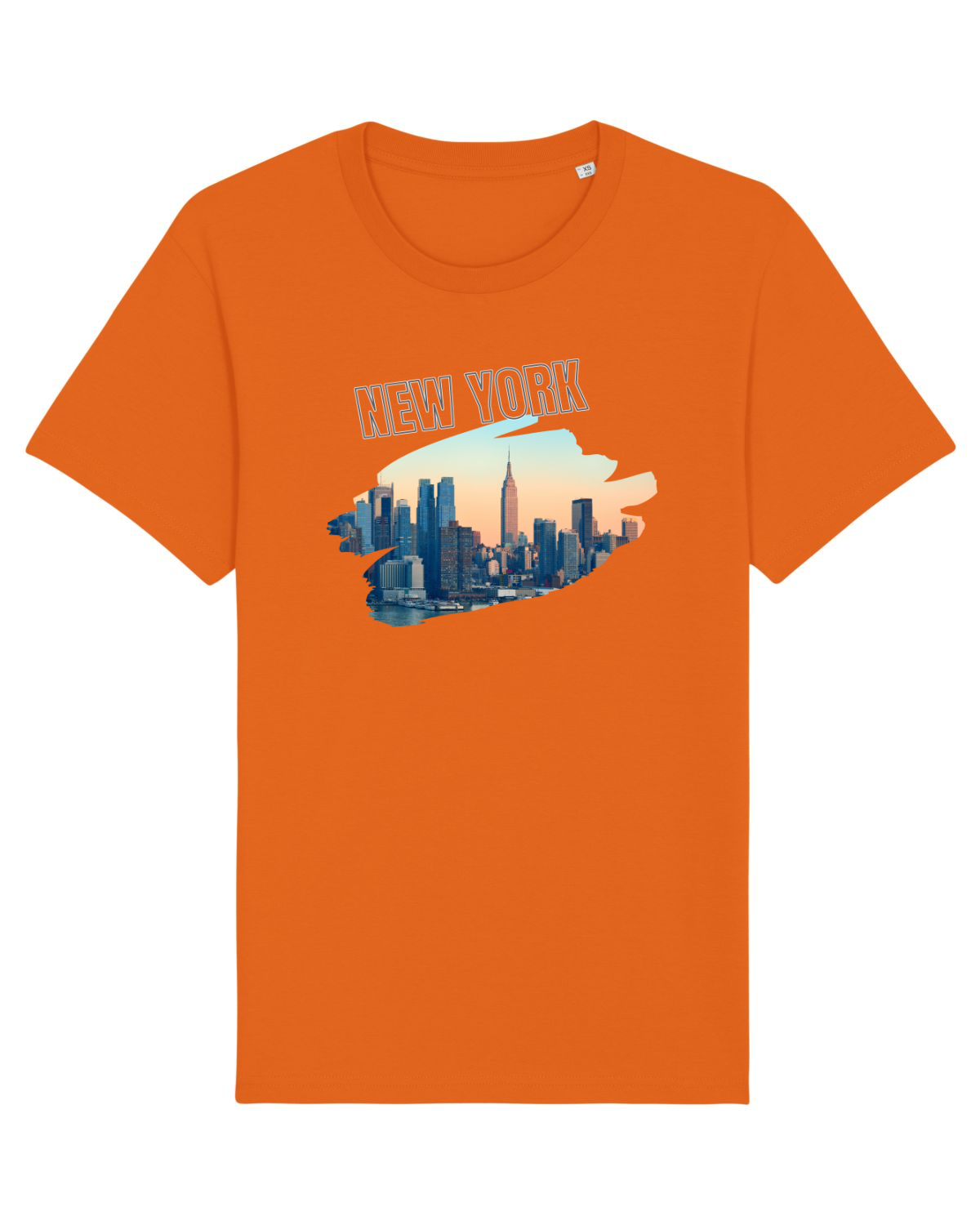 Tricou mânecă scurtă Unisex Rocker Bright Orange