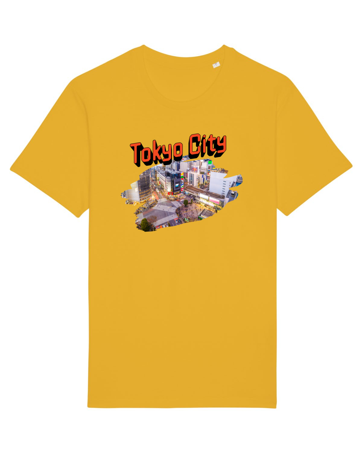 Tricou mânecă scurtă Unisex Rocker Spectra Yellow
