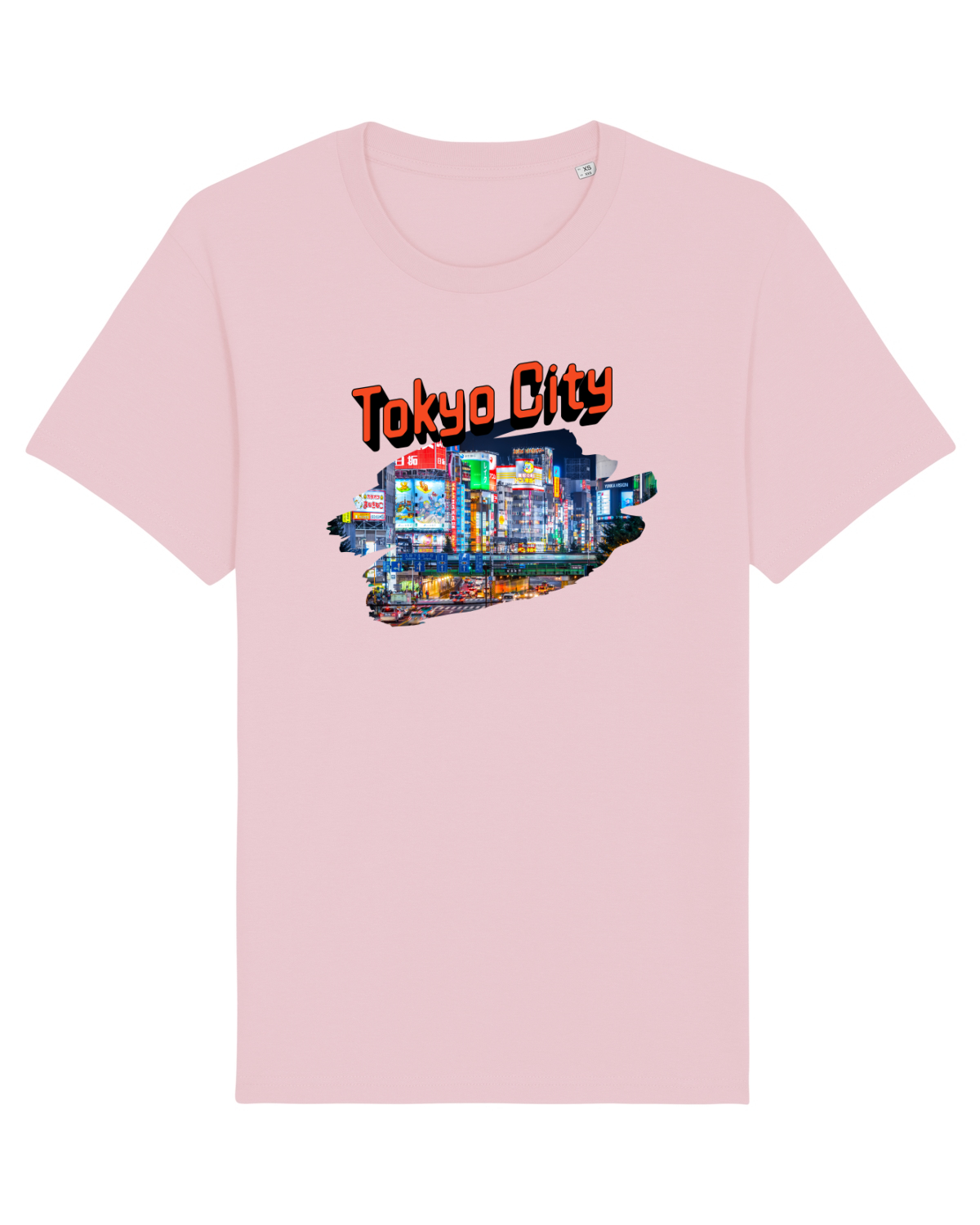 Tricou mânecă scurtă Unisex Rocker Cotton Pink