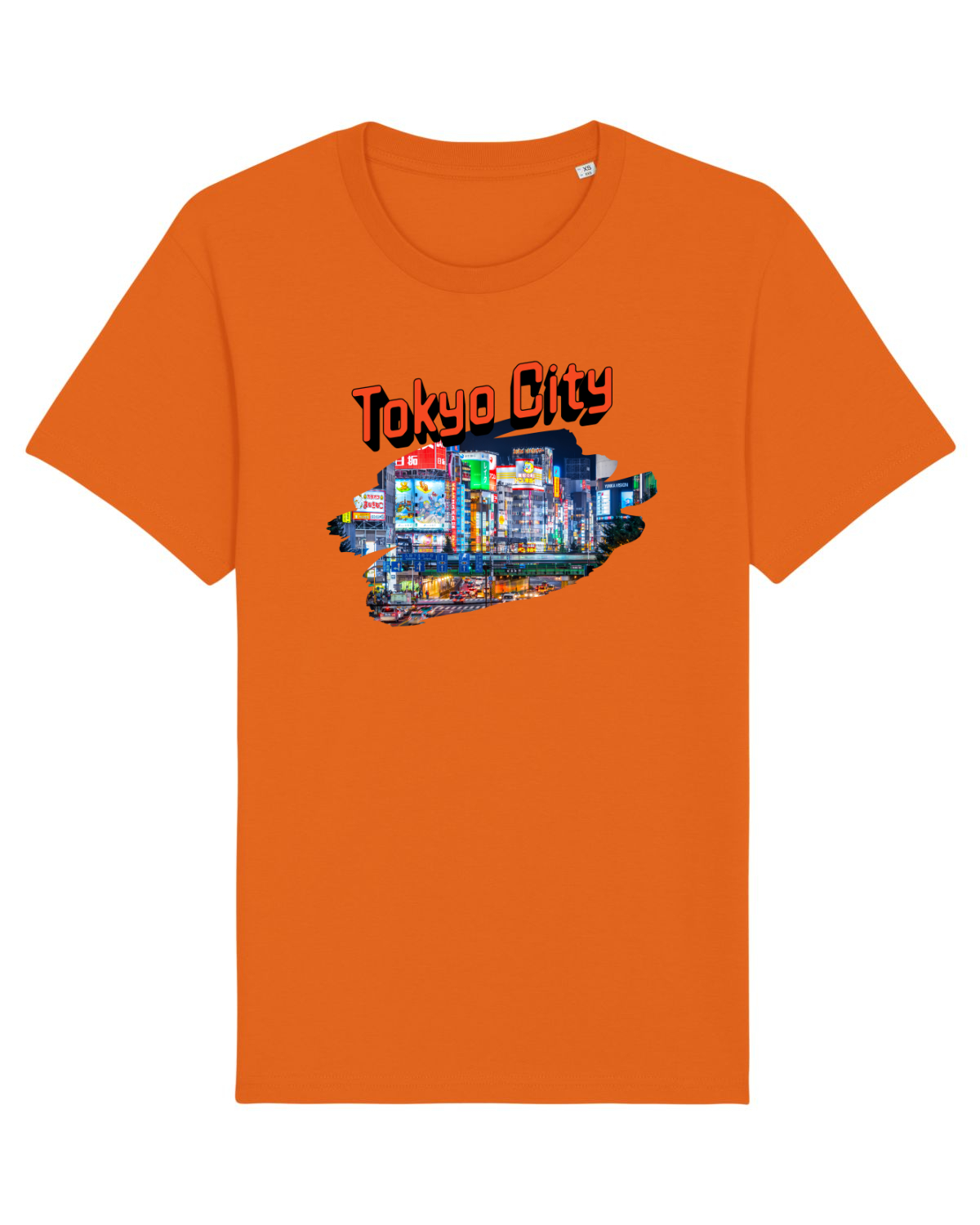 Tricou mânecă scurtă Unisex Rocker Bright Orange