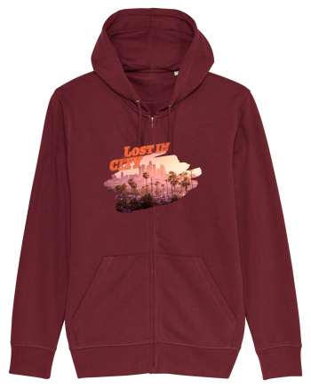 Lost in City  Burgundy