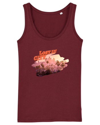 Lost in City  Burgundy
