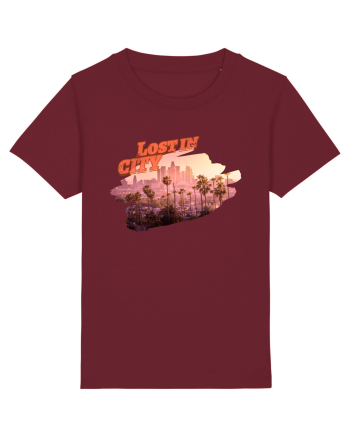 Lost in City  Burgundy