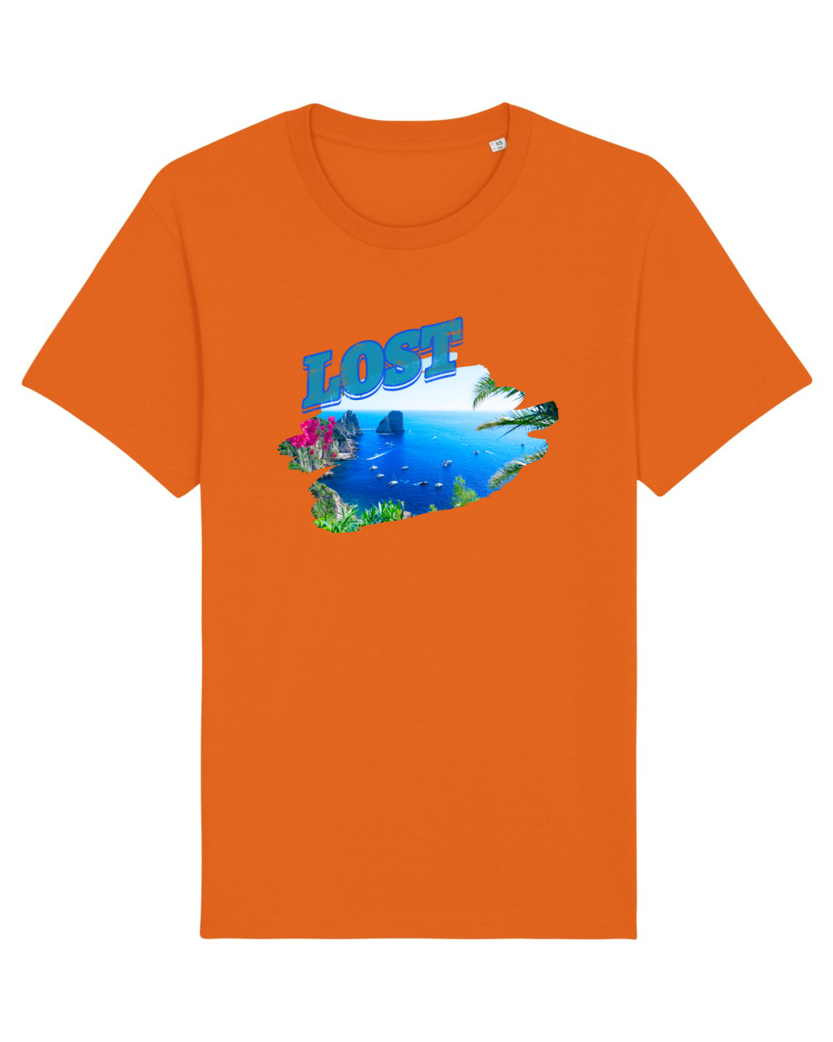 Tricou mânecă scurtă Unisex Rocker Bright Orange