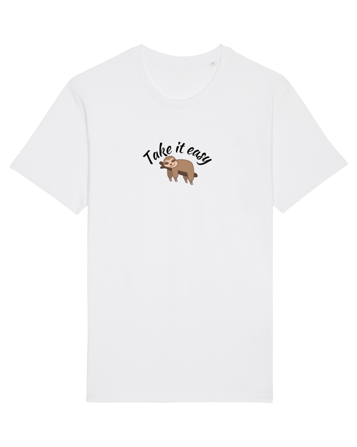 Tricou mânecă scurtă Unisex Rocker White