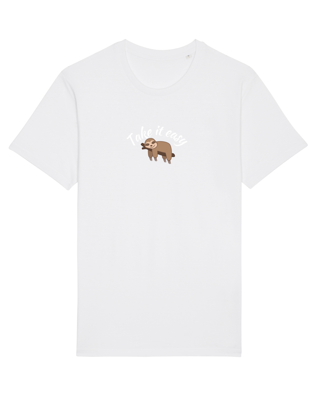 Tricou mânecă scurtă Unisex Rocker White