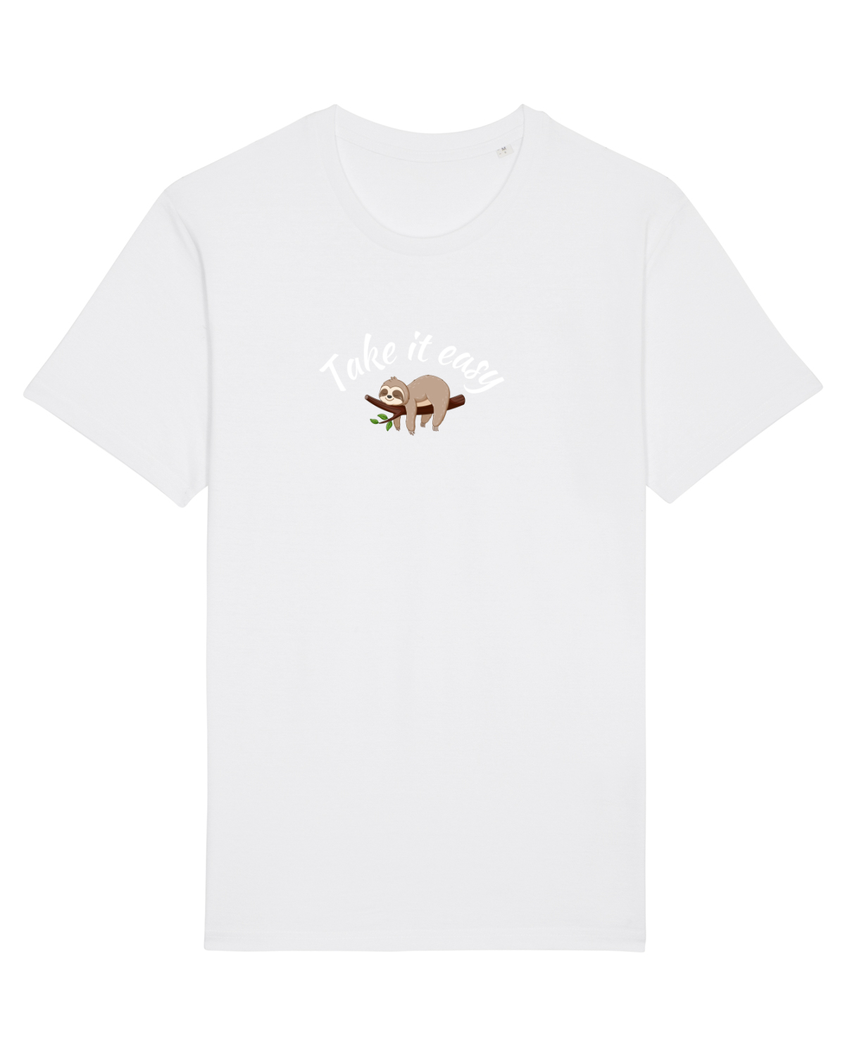 Tricou mânecă scurtă Unisex Rocker White
