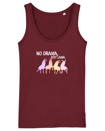 No drama,just lama  Burgundy